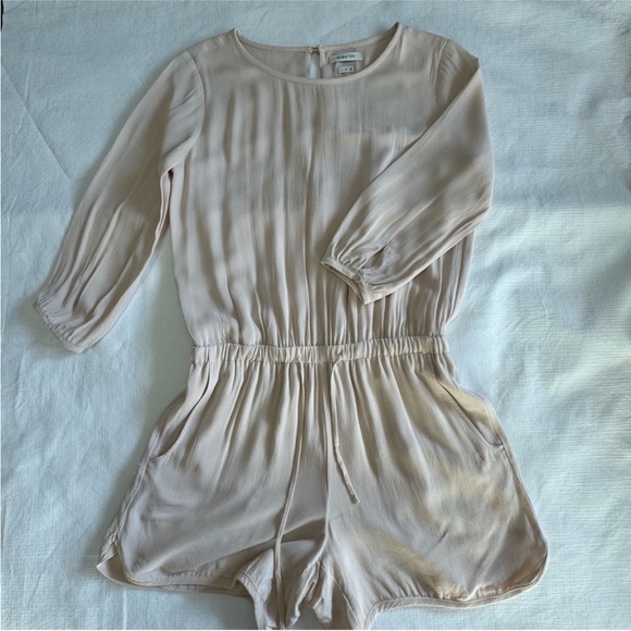 Aritzia Babaton Cream Jumpsuit , with pocket - Picture 6 of 14